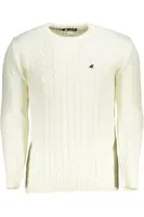 US GRAND POLO MEN'S WHITE SWEATER