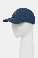 Bavlněná baseballová čepice Polo Ralph Lauren žlutá barva, hladká, 211912843