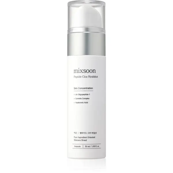 mixsoon Peptide Cica Hyalshot zklidňující sérum pro minimalizaci pórů 50 ml