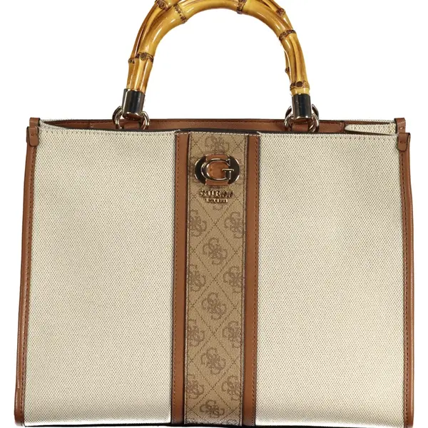 GUESS JEANS BEIGE WOMEN'S BAG