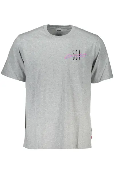 LEVI&#39;S pánské tričko s krátkým rukávem šedé