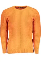 US GRAND POLO MEN'S ORANGE SWEATER