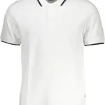 K-WAY MEN'S WHITE SHORT SLEEVED POLO SHIRT