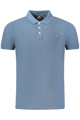NORWAY 1963 MEN'S SHORT SLEEVE POLO BLUE