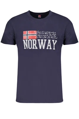 NORWAY 1963 MEN'S SHORT SLEEVE T-SHIRT BLUE