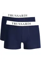 TRUSSARDI MEN'S BLUE BOXER