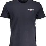 NAPAPIJRI MAN BLUE SHORT SLEEVE T-SHIRT