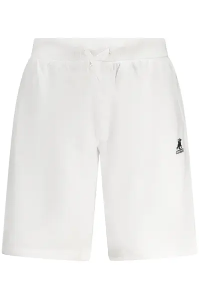 US GRAND POLO MEN'S WHITE SHORT PANTS