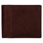 Pánska kožená peňaženka Lagen Levi - hnedá