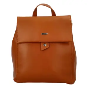 Módny dámsky batoh David Jones Dione - koňak