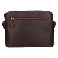 Dámská kožená crossbody kabelka The Chesterfield Brand Nebraska - hnědá