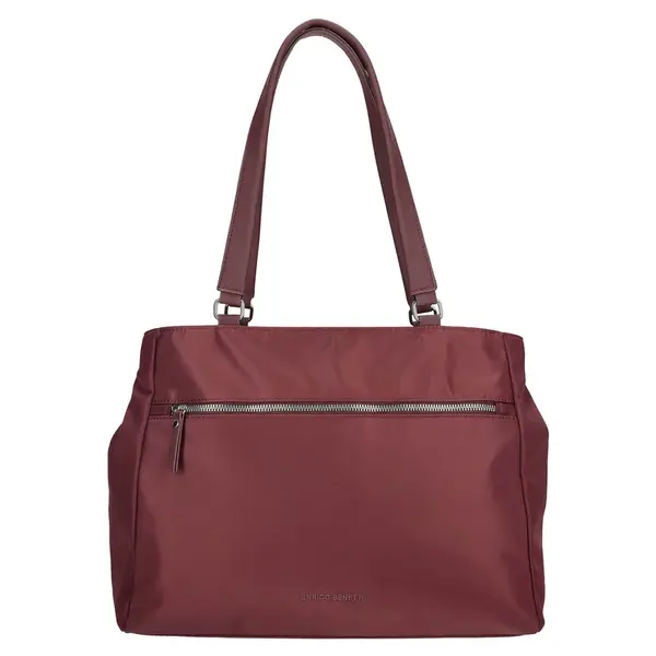 Elegantní dámská kabelka Enrico Benetti Carolline - vínová