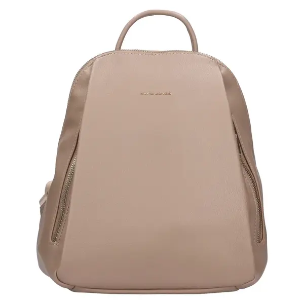 Módny dámsky batoh David Jones Isibela - tmavo béžová