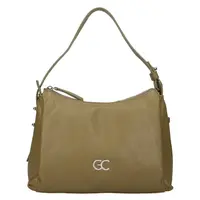 Dámska kožená kabelka Gianní Conti Vivien - zelená