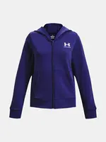 Under Armour Mikina UA Rival Terry FZ Hoodie-BLU - Holky