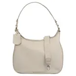 Dámská kožená kabelka přes rameno Burkely Ronda - krémová